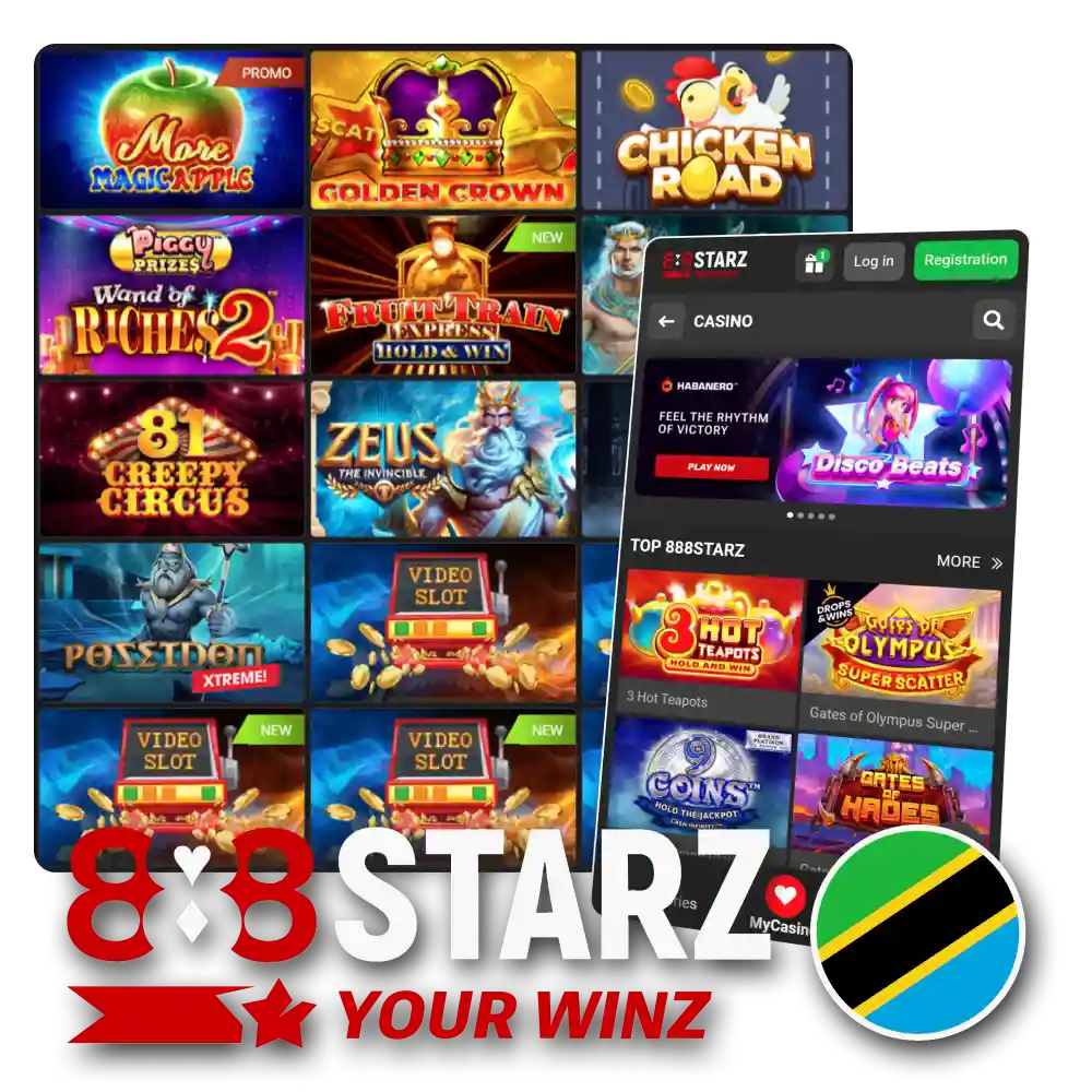Play online the best casino games on 888starz official website.