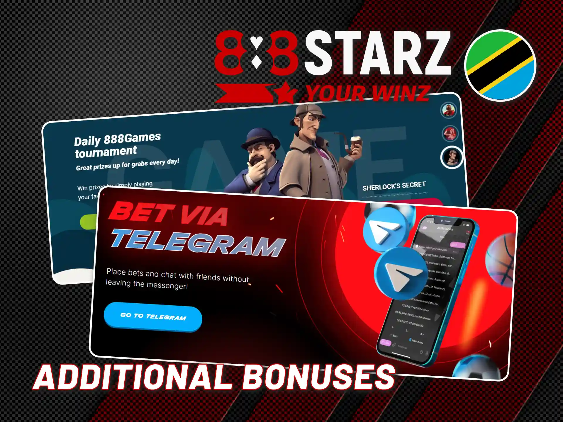 Get special offers for active 888starz casino users.