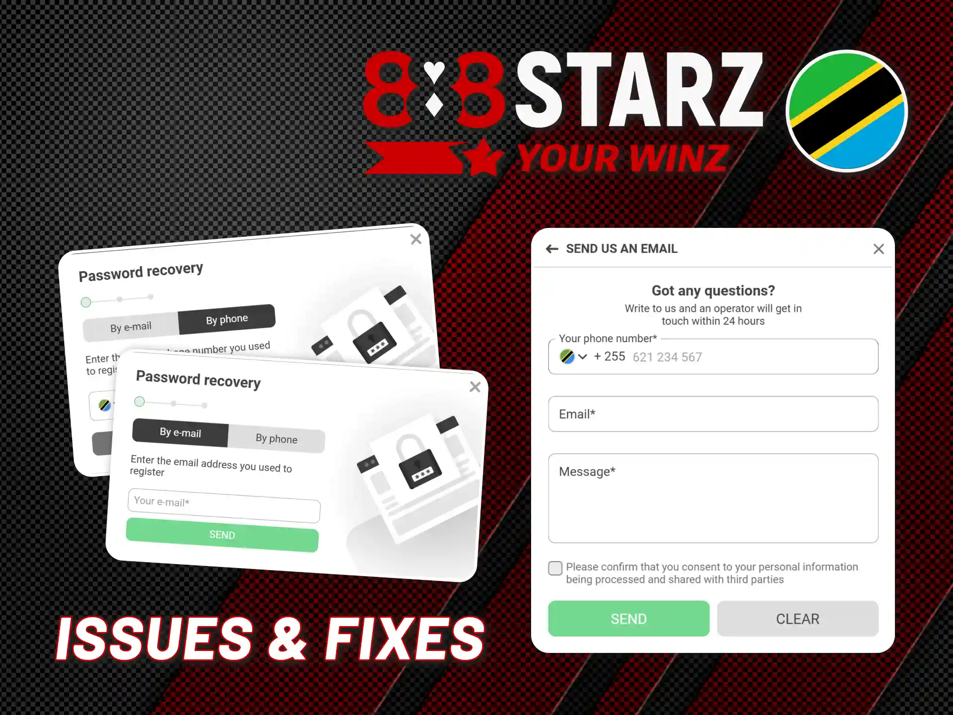 Fix your login issues on 888starz platform by checking details.