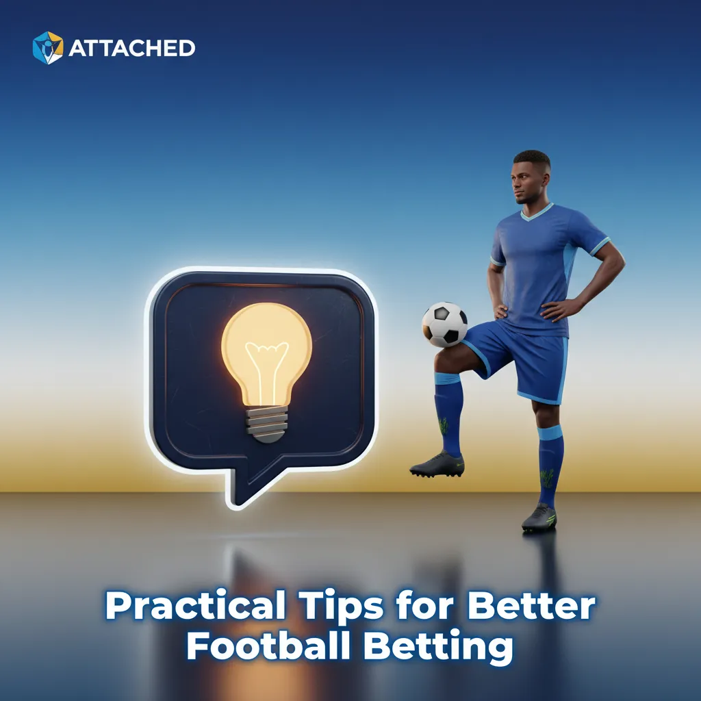 Infographic of football betting tips: track form, verify lineups, note tactics, venue, schedule, weather; set rules, limits