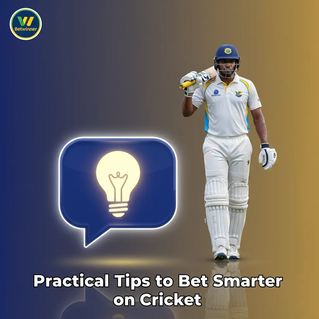 Infographic: Cricket betting tips—analyze form, check line-ups, assess weather/pitch, note format, manage bankroll, use tools