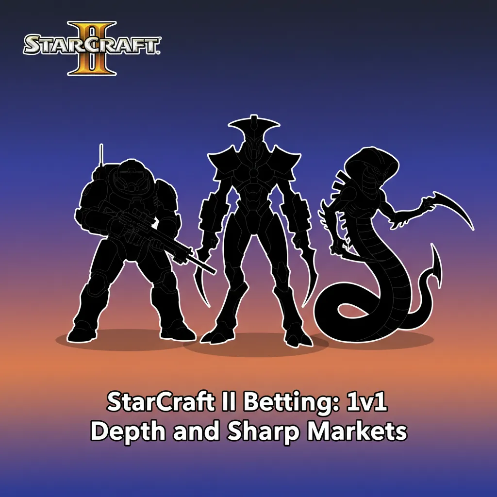 StarCraft II betting overview: 1v1 markets (match winner, map handicap, total maps) and events ESL, IEM, GSL, DreamHack.