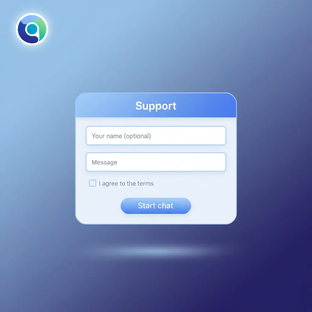 Support for desktop users: daily help via Live Chat, Help Centre contact form, Email, and Social Media.